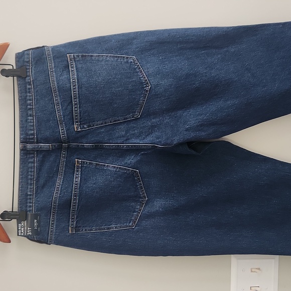 New Women's J.Crew Mid-Rise Flare Crop Jeans sz 31T stretch denim 31 tall NWT - Picture 3 of 6